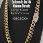 Cadena Mónaco Oro10k Cod18