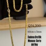 Cadena Mónaco Oro10k Cod17